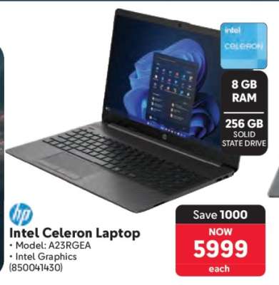 Intel Celeron Laptop