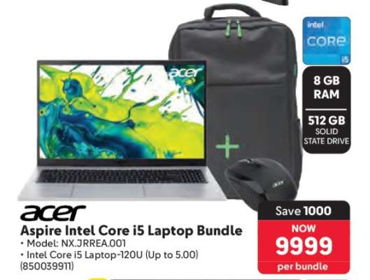 Acer Aspire Intel Core I5 Laptop Bundle