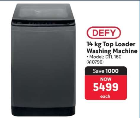 Defy 14 kg Top Loader Washing Machine