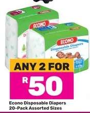 Econo Disposable Diapers