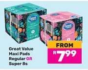 Great Value Maxi Pads