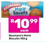 Baumann's Marie Biscuits 150 g