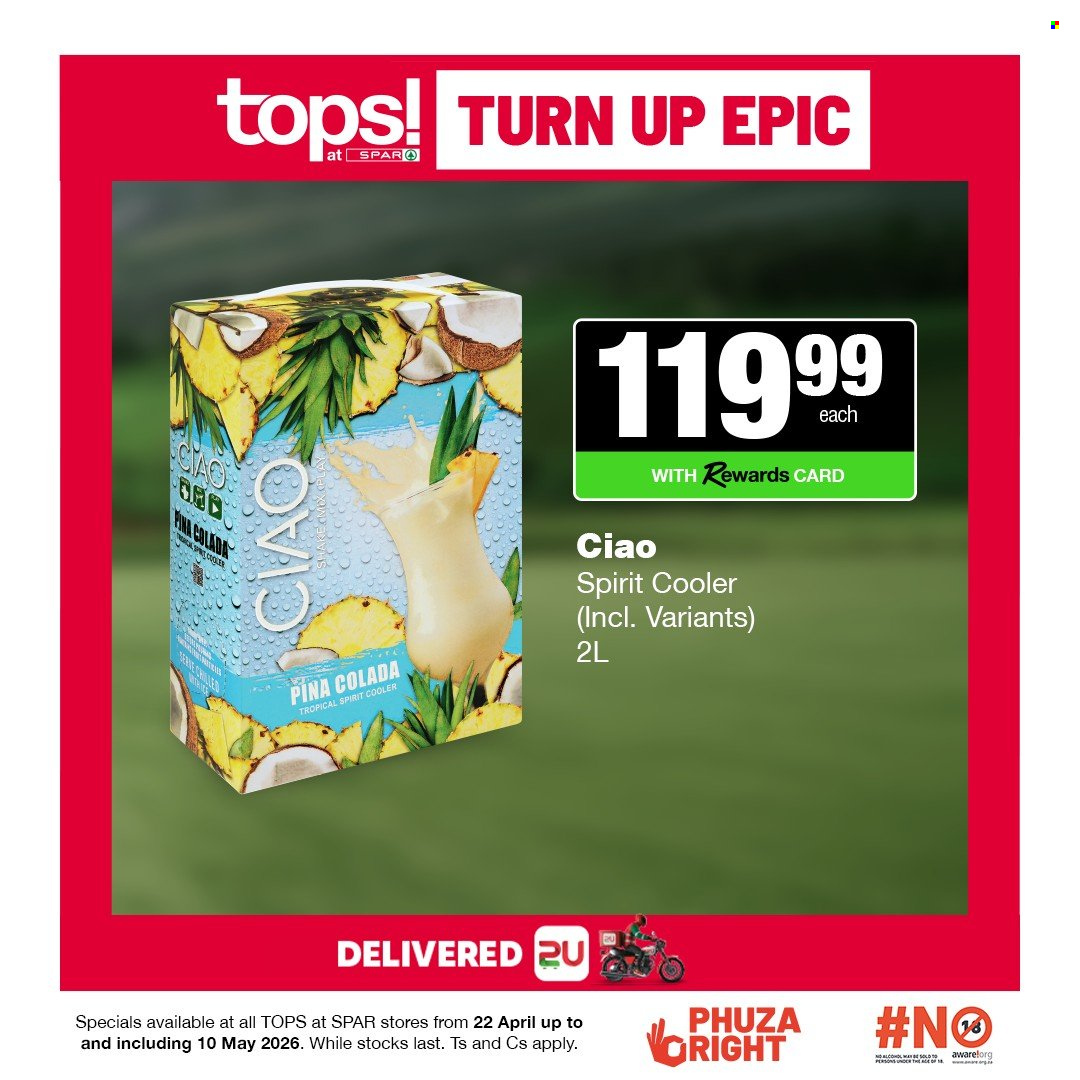 TOPS at SPAR specials - 22/04/2026 - 10/05/2026. Page 4