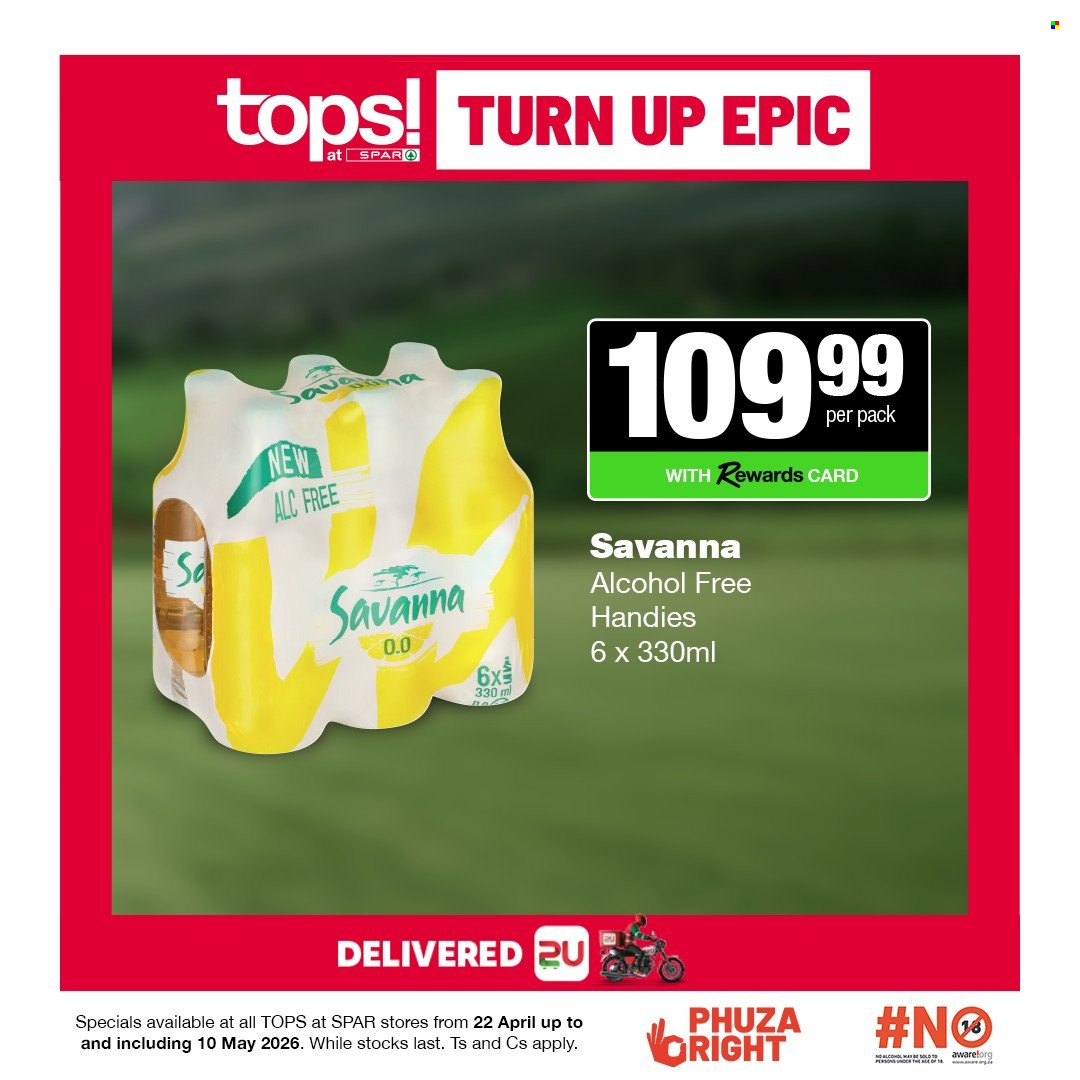 TOPS at SPAR specials - 22/04/2026 - 10/05/2026. Page 9