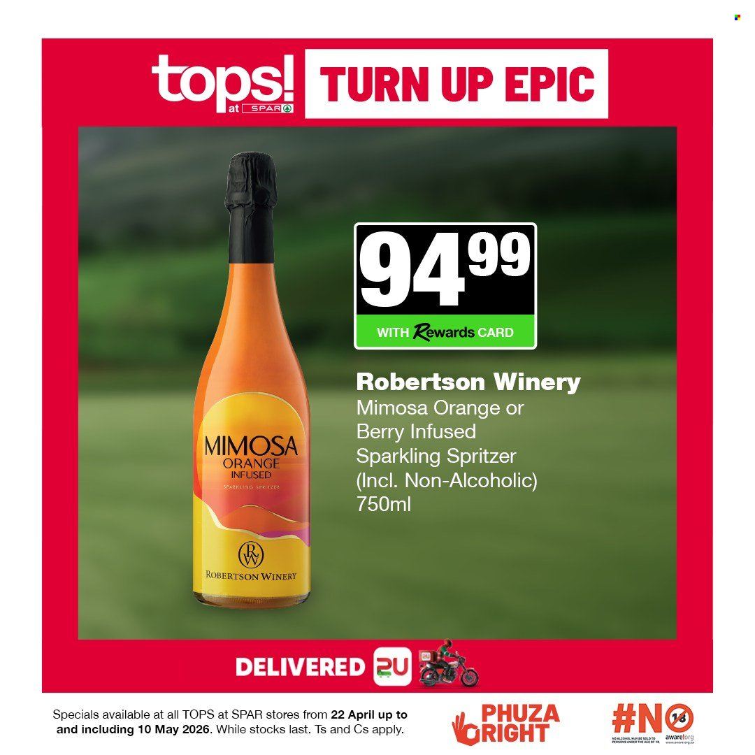 TOPS at SPAR specials - 22/04/2026 - 10/05/2026. Page 21
