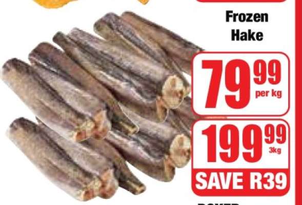 Frozen Hake