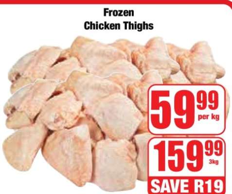 Frozen Chicken Thighs
