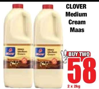 CLOVER Medium Cream Maas