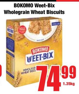 Bokomo Weet-Bix Wholegrain Wheat Biscuits