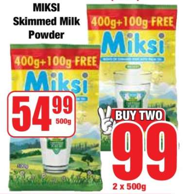 MIKSI Skimmed Milk Powder