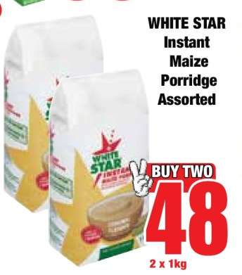 WHITE STAR Instant Maize Porridge Assorted