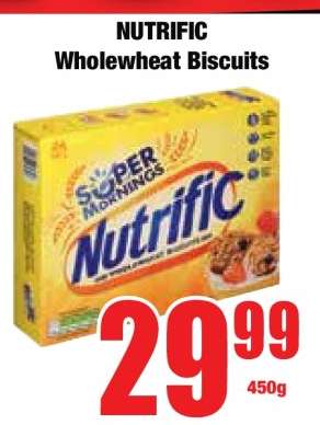 NUTRIFIC Wholewheat Biscuits
