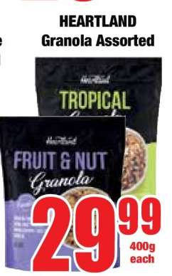 HEARTLAND Granola Assorted