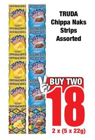 TRUDA Chippa Naks Strips Assorted