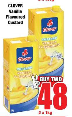 CLOVER Vanilla Flavoured Custard