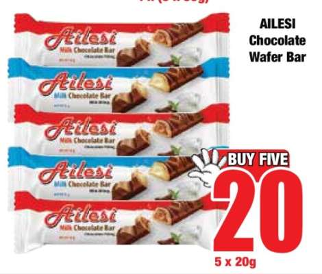 AILESI Chocolate Wafer Bar
