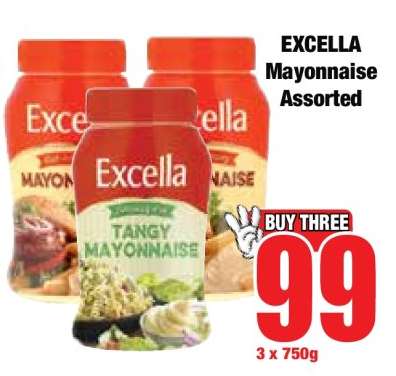 Excella Mayonnaise Assorted