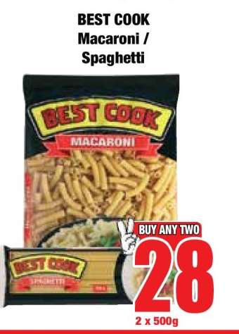 BEST COOK Macaroni / Spaghetti