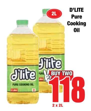 D'LITE Pure Cooking Oil