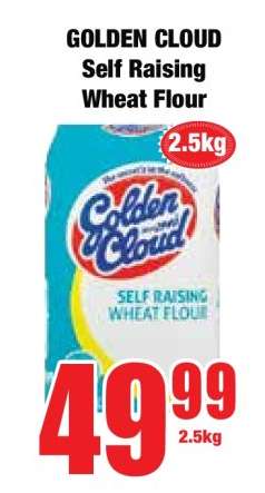GOLDEN CLOUD SELF RAISING WHEAT FLOUR