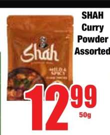 SHAH Curry Powder Assorted