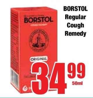 BORSTOL Regular Cough Remedy