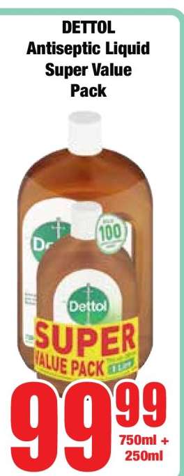 DETTOL Antiseptic Liquid Super Value Pack