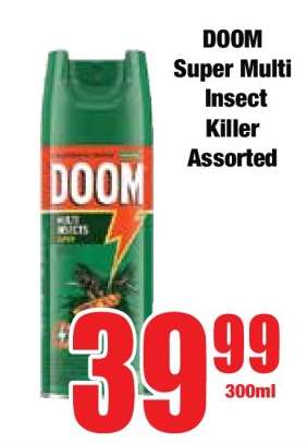 DOOM Super Multi Insect Killer Assorted