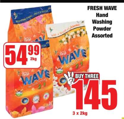 FRESH WAVE Hand Washing Powder Assorted