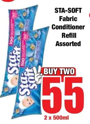 STA-SOFT Fabric Conditioner Refill Assorted