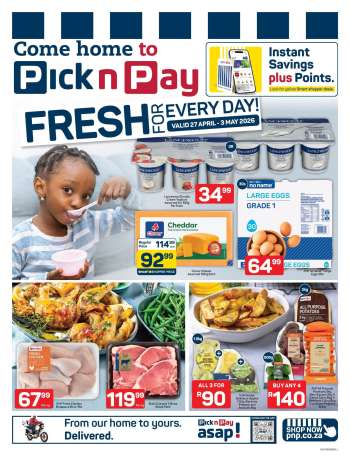 Pick n Pay catalogue  - 27/04/2026 - 03/05/2026.