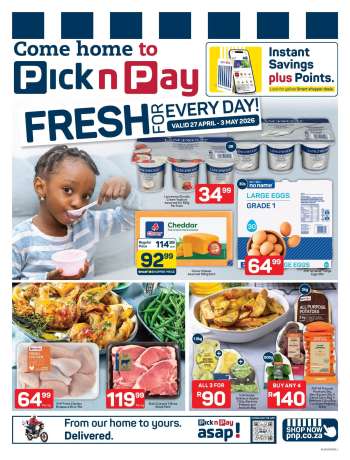 Pick n Pay catalogue  - 27/04/2026 - 03/05/2026.
