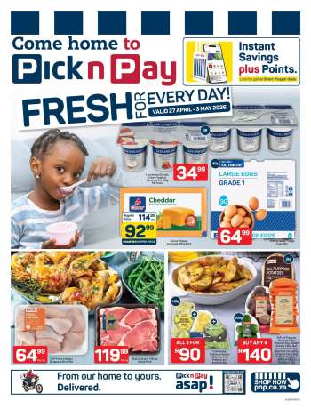 Pick n Pay catalogue  - 27/04/2026 - 03/05/2026.
