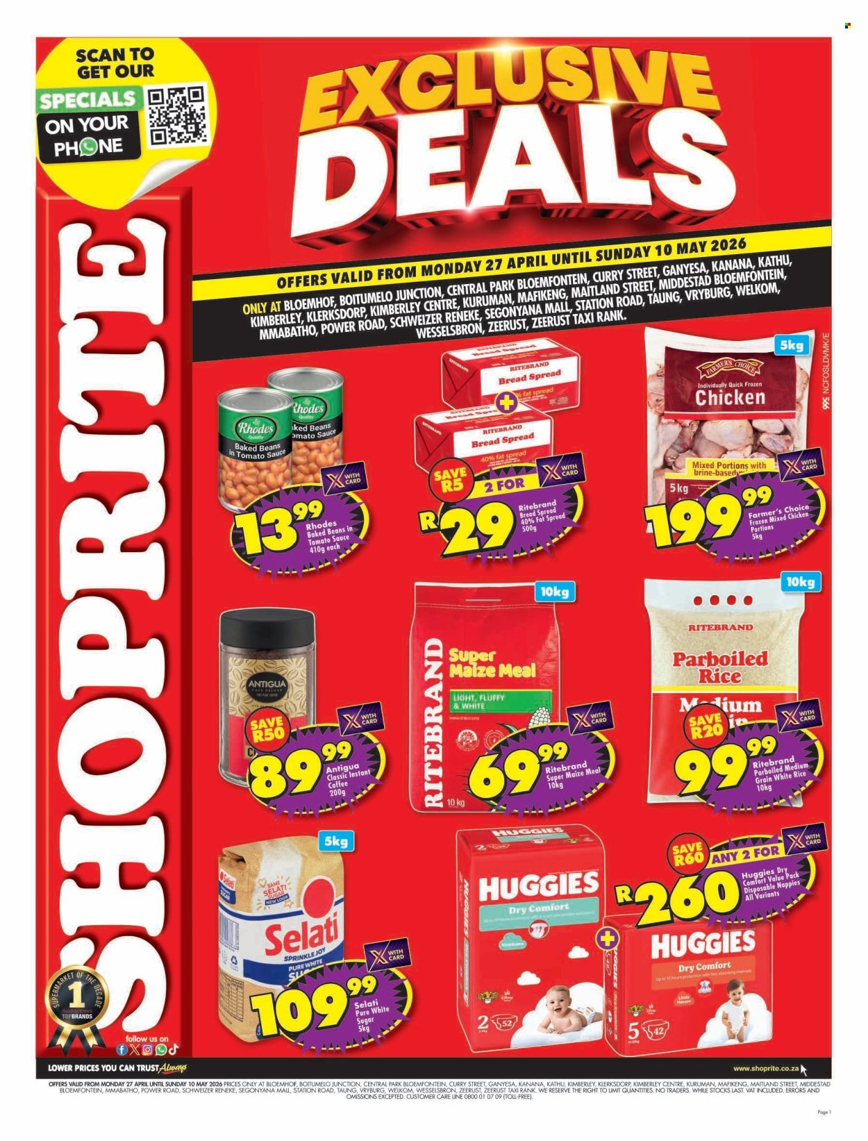 Shoprite specials - 27/04/2026 - 10/05/2026. Page 1