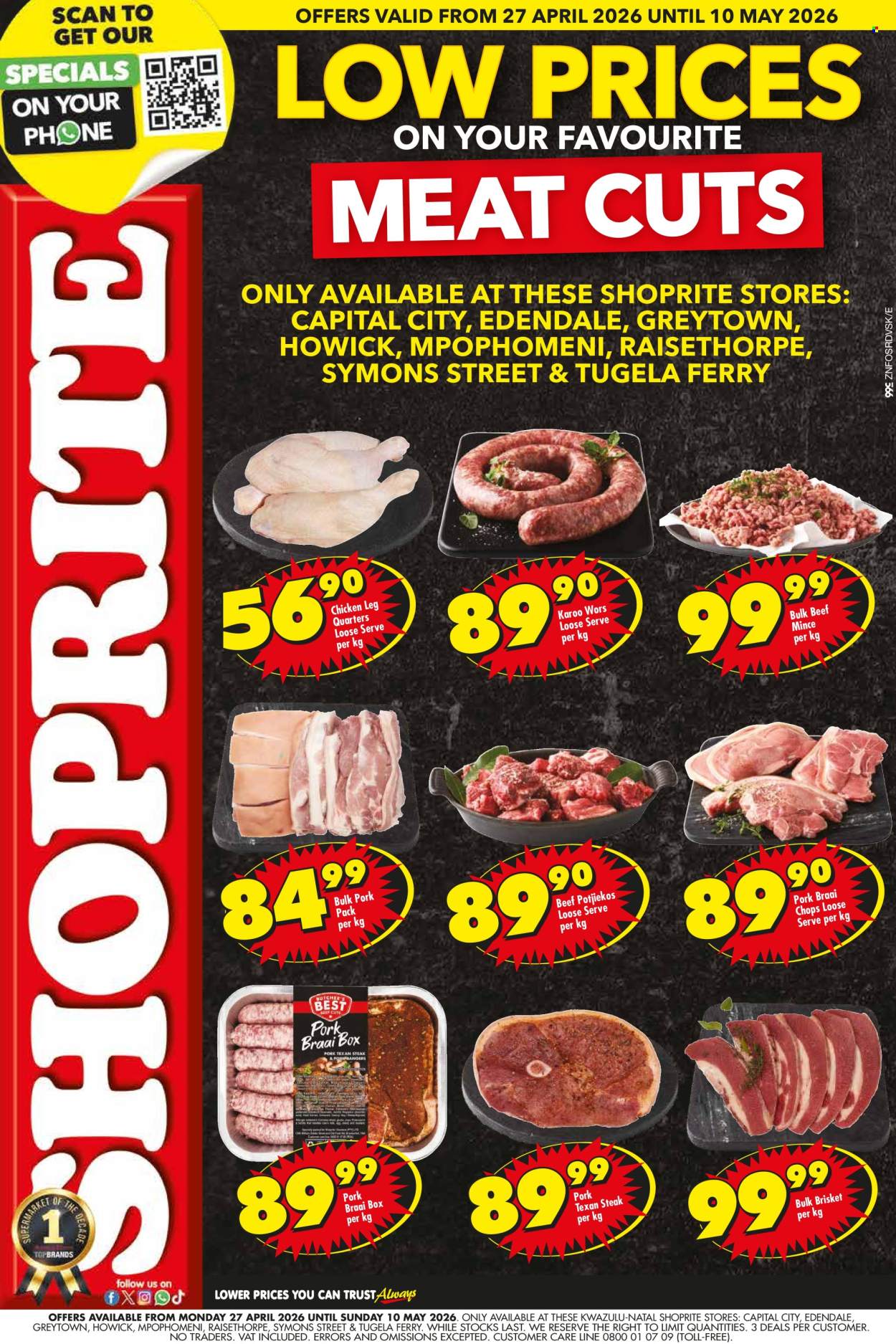 Shoprite specials - 27/04/2026 - 10/05/2026. Page 1