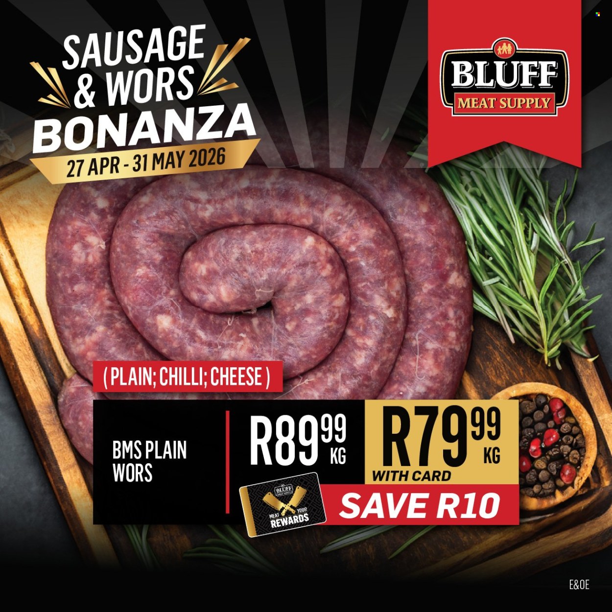 Bluff Meat Supply specials - 27/04/2026 - 31/05/2026. Page 4