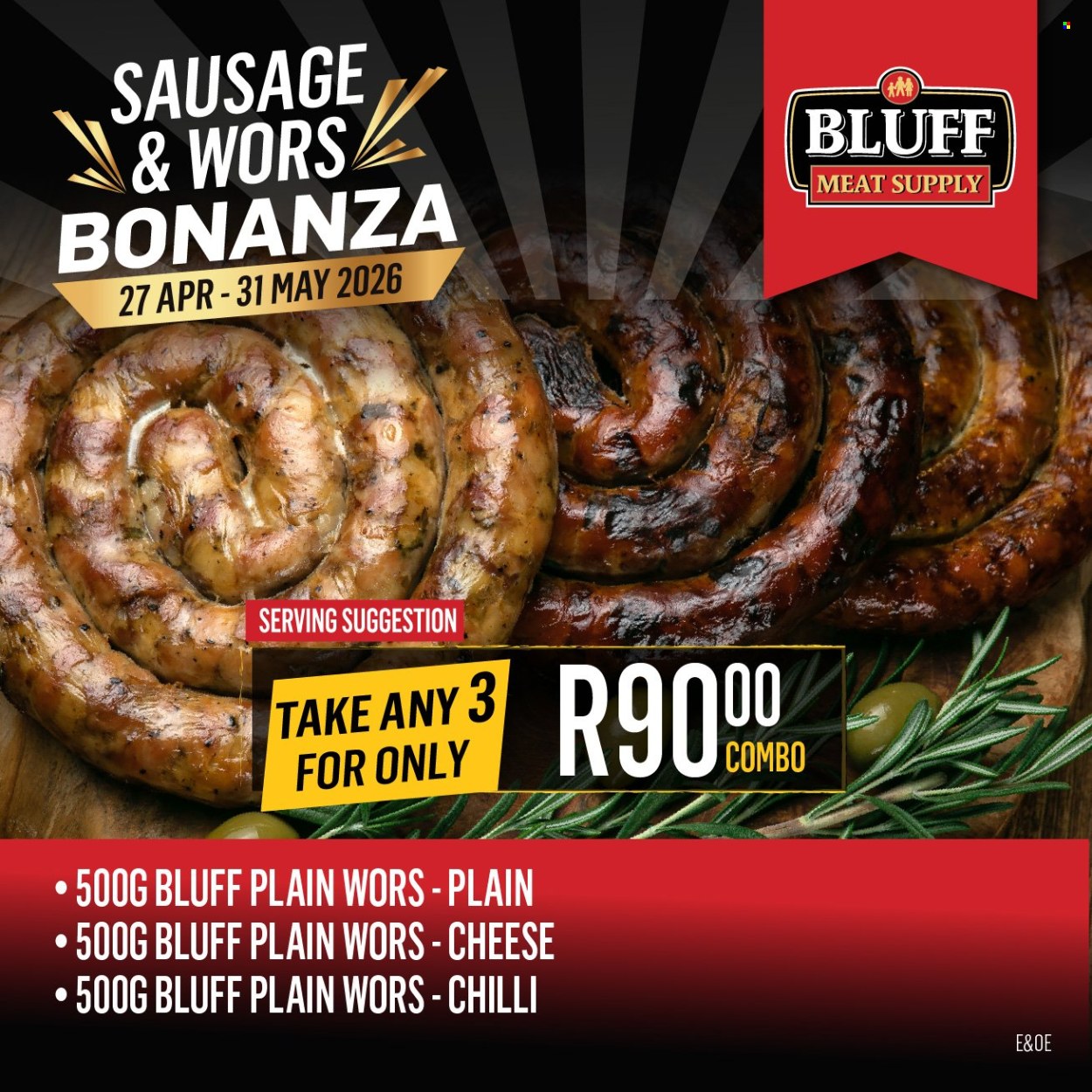 Bluff Meat Supply specials - 27/04/2026 - 31/05/2026. Page 12