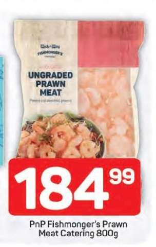 PnP Fishmonger’s Prawn Meat Catering 800g