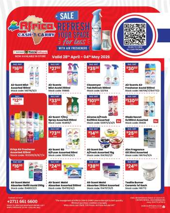 Africa Cash & Carry catalogue  - 28/04/2026 - 04/05/2026.