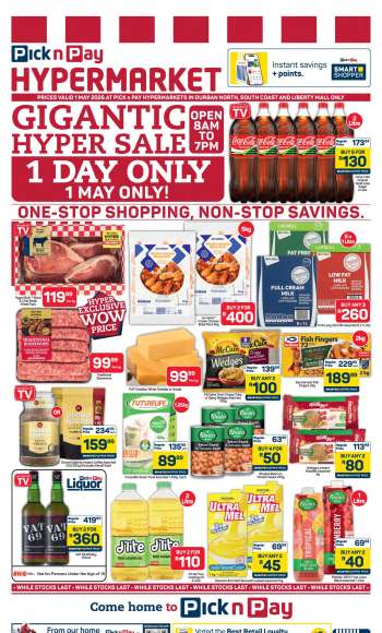 Pick n Pay catalogue  - 01/05/2026 - 01/05/2026.