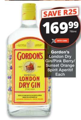 Gordon's London Dry Gin