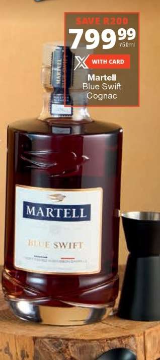 Martell Blue Swift Cognac