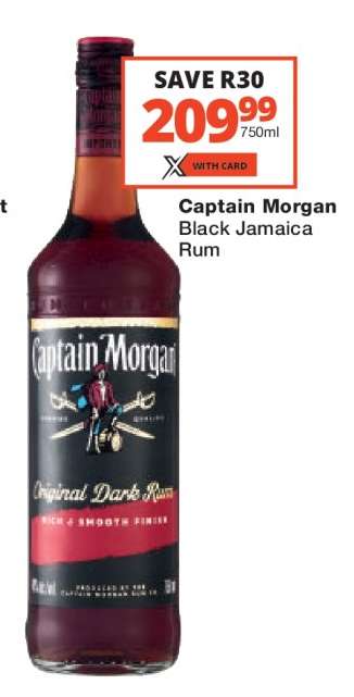 CAPTAIN MORGAN Black Jamaica Rum