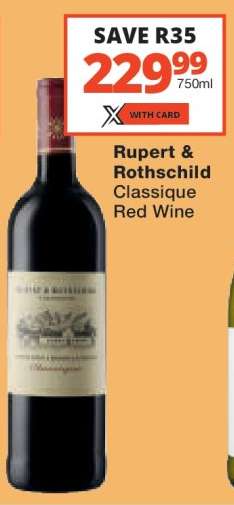 Rupert & Rothschild Classique Red Wine
