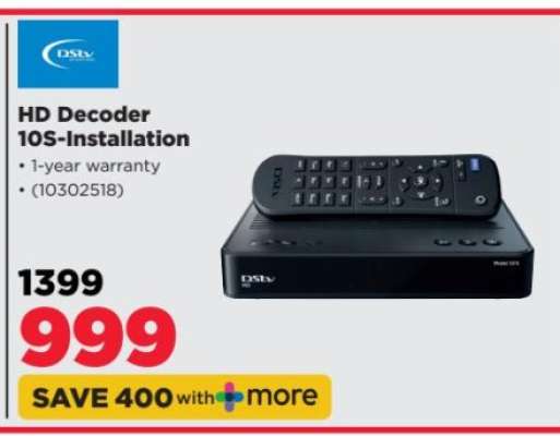 HD Decoder 10S-Installation