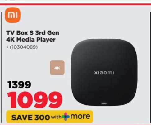 TV Box S 3rd Gen 4K Media Player