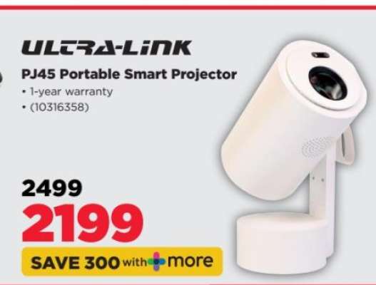 ULTRA-LINK PJ45 Portable Smart Projector