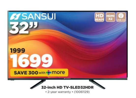 Sansui 32-inch HD TV-SLED32HDR