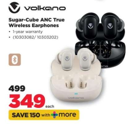 Volkano Sugar-Cube ANC True Wireless Earphones