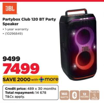 Partybox Club 120 BT Party Speaker